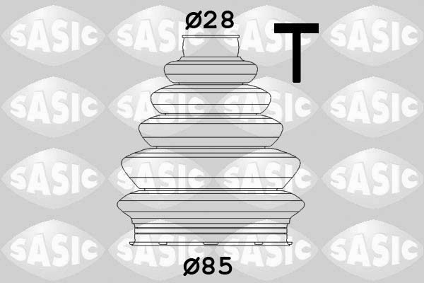 SASIC 1906122 Bellow Kit, drive shaft