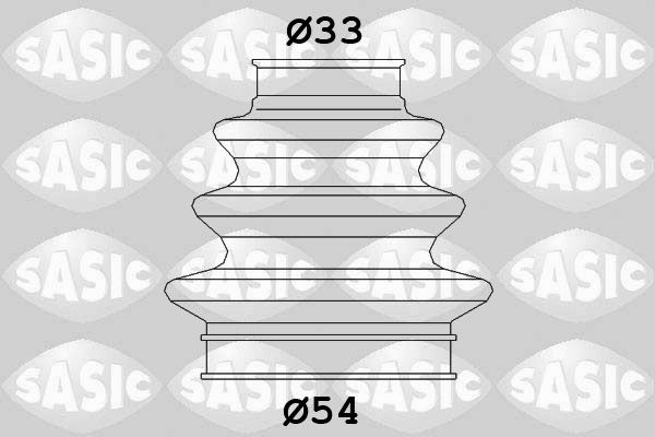 SASIC 1906125 Bellow Kit, drive shaft