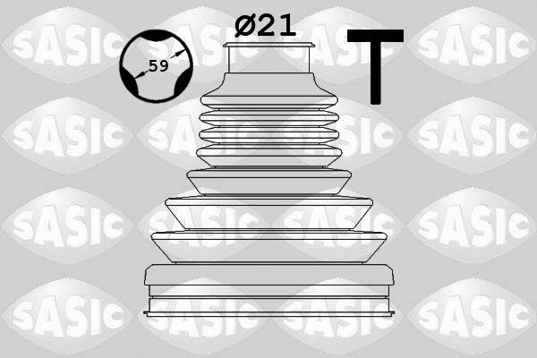 SASIC 1906127 Bellow Kit, drive shaft