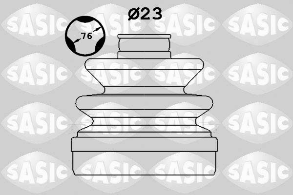SASIC 1906133 Bellow Kit, drive shaft