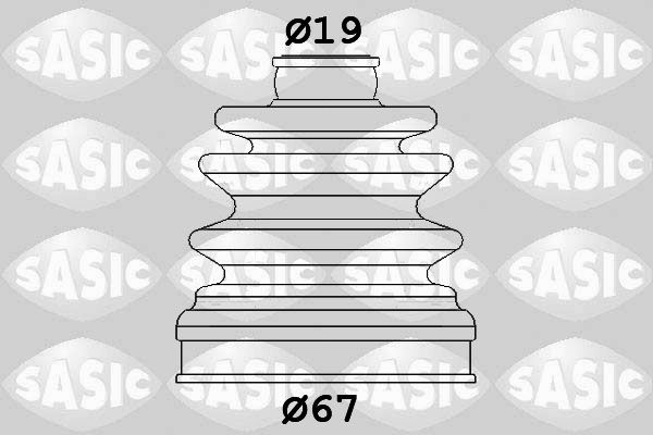 SASIC 1906134 Bellow Kit, drive shaft