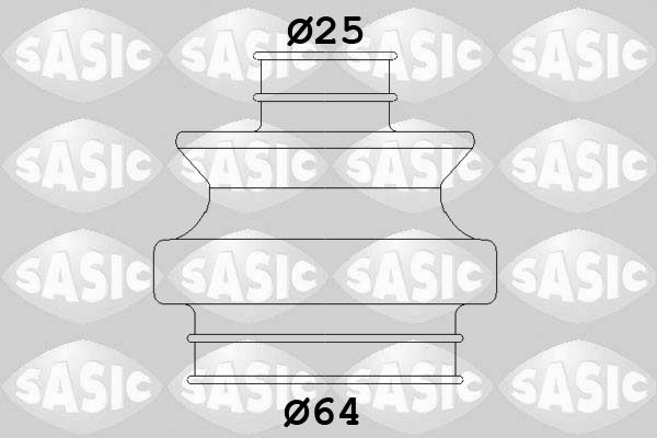 SASIC 1906141 Bellow Kit, drive shaft