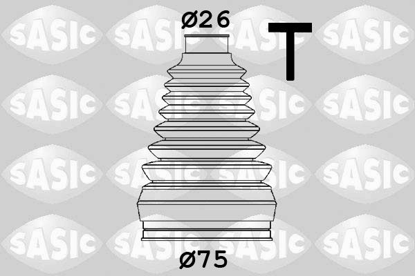 SASIC 1906147 Bellow Kit, drive shaft