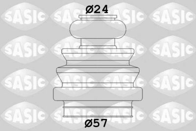 Bellow Kit, drive shaft SASIC 1906152