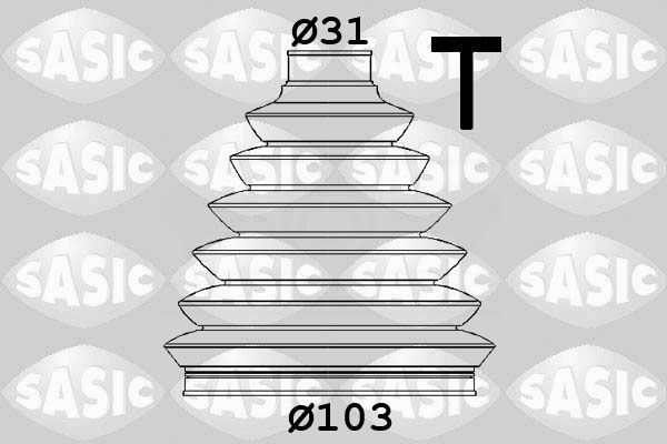 SASIC 1906153 Bellow Kit, drive shaft