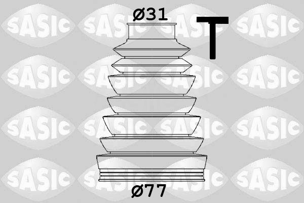 SASIC 1906154 Bellow Kit, drive shaft