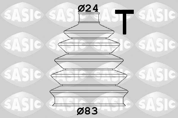 SASIC 1906161 Bellow Kit, drive shaft