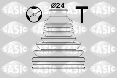 Bellow Kit, drive shaft SASIC 1906173
