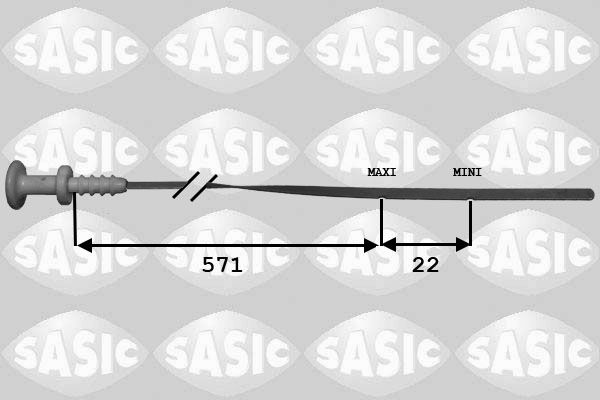 SASIC 1940011 Oil Dipstick