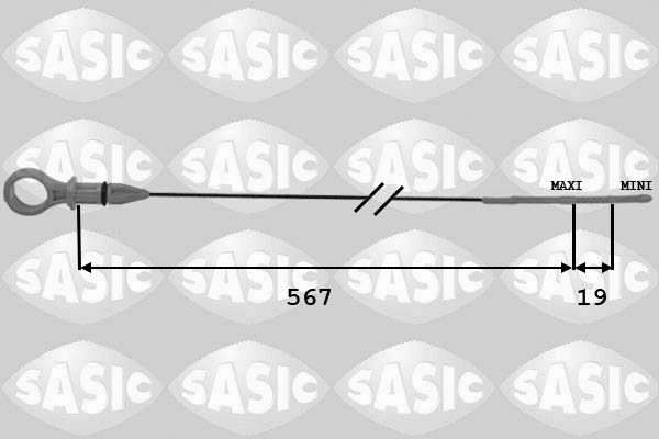 SASIC 1940018 Oil Dipstick