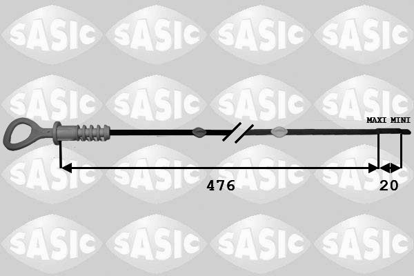 SASIC 1946004 Oil Dipstick