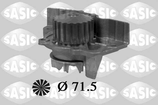 SASIC 2011A81 Water Pump, engine cooling