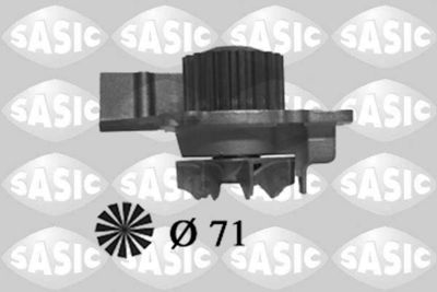 Water Pump, engine cooling SASIC 2011C41