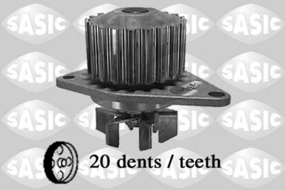 Water Pump, engine cooling SASIC 2071231