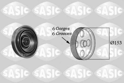 Belt Pulley, crankshaft SASIC 2150022