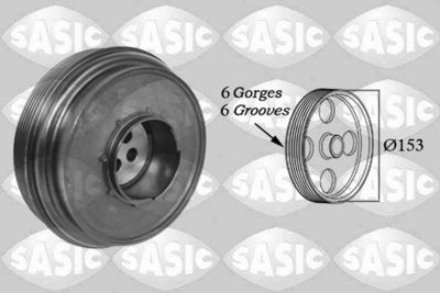 Belt Pulley, crankshaft SASIC 2150067