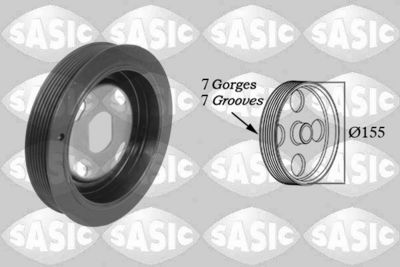Belt Pulley, crankshaft SASIC 2150078