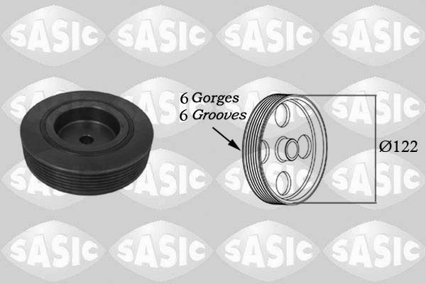 SASIC 2154010 Belt Pulley, crankshaft