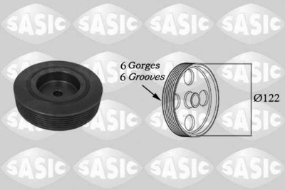Belt Pulley, crankshaft SASIC 2154010