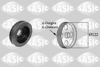 Belt Pulley, crankshaft SASIC 2154025