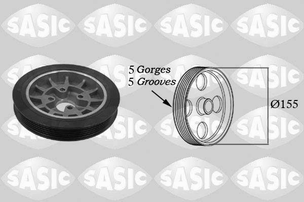 SASIC 2156007 Belt Pulley, crankshaft