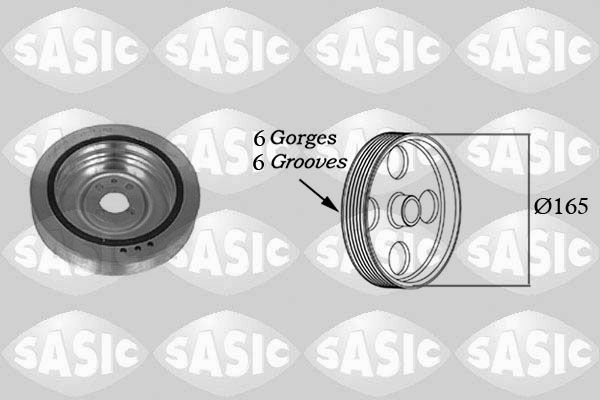 SASIC 2156014 Belt Pulley, crankshaft