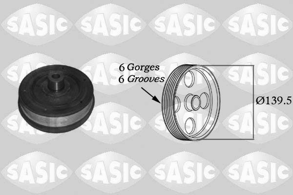 SASIC 2156019 Belt Pulley, crankshaft