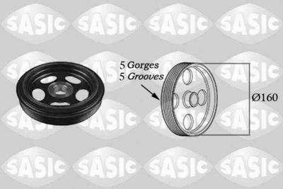 Belt Pulley, crankshaft SASIC 2156023