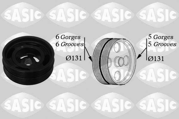 SASIC 2156042 Belt Pulley, crankshaft