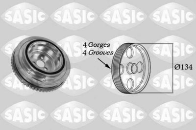 Belt Pulley, crankshaft SASIC 2156044