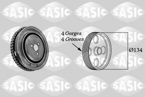 SASIC 2156050 Belt Pulley, crankshaft