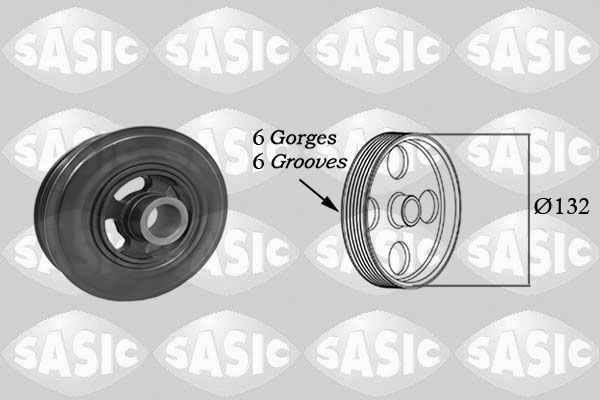 SASIC 2156084 Belt Pulley, crankshaft