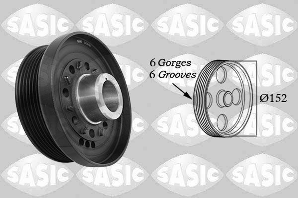 SASIC 2156090 Belt Pulley, crankshaft