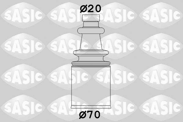 SASIC 2873693 Bellow Kit, drive shaft
