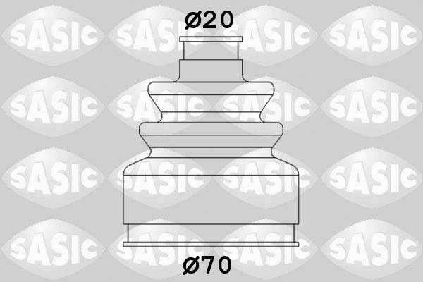 SASIC 2873743 Bellow Kit, drive shaft