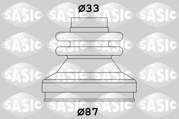 SASIC 2873783 Bellow Kit, drive shaft