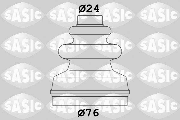 SASIC 2873793 Bellow Kit, drive shaft