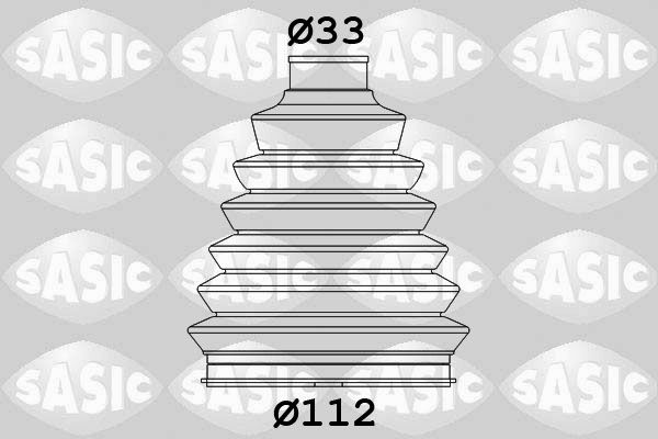 SASIC 2933073 Bellow Kit, drive shaft