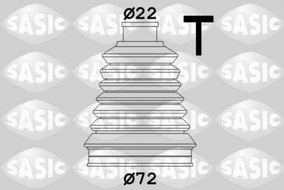 Bellow Kit, drive shaft SASIC 2933113