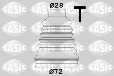Bellow Kit, drive shaft SASIC 2933133