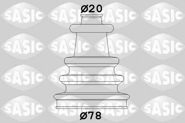 SASIC 2933743 Bellow Kit, drive shaft