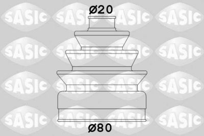 Bellow Kit, drive shaft SASIC 2933833