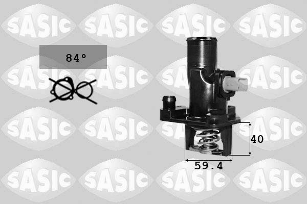 SASIC 3300002 Thermostat, coolant