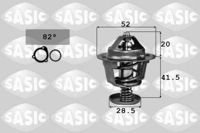 Thermostat, coolant SASIC 3306033