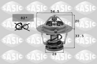Thermostat, coolant SASIC 3306041