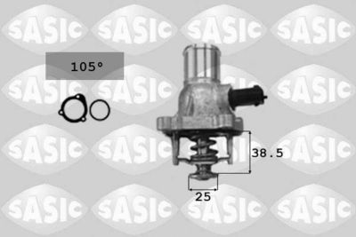 Thermostat, coolant SASIC 3306054