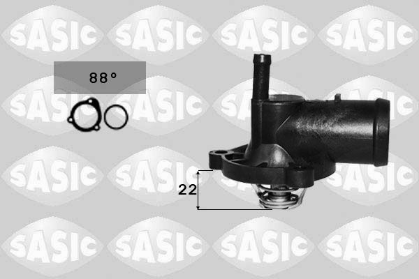 SASIC 3306060 Thermostat, coolant
