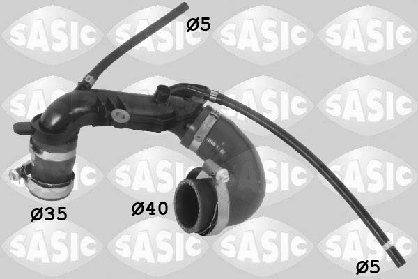 SASIC 3334001 Charge Air Hose