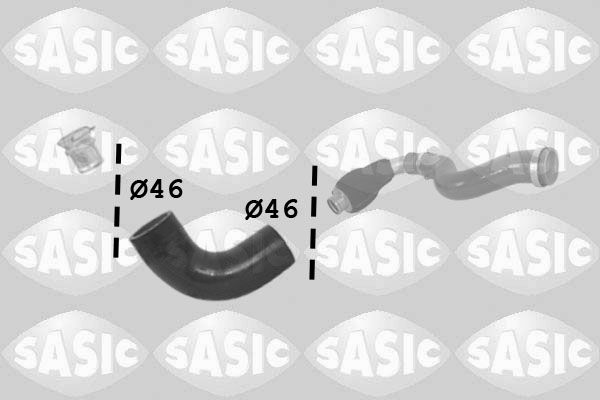SASIC 3334038 Charge Air Hose
