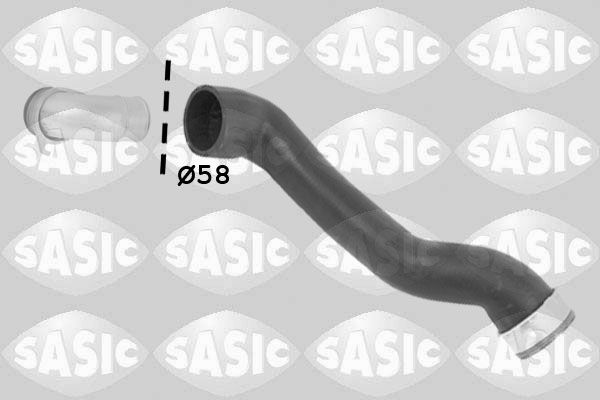 SASIC 3336052 Charge Air Hose